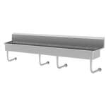 Advance Tabco FS-WMD-100-ADA Multiwash Hand Sink deck mount faucet provision wall mounted