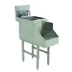 Advance Tabco PRRS-24-12 Underbar Blender Station - 12"W x 30"D x 36"H