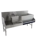 Advance Tabco PRU-24-48R-10 Prestige Uni-Serv Speed Bar