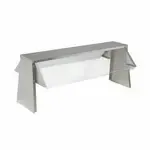 Advance Tabco SU-P-334 Replacement food shield (one side) for TBS-4 serving shelf (as of 3/1/2015)