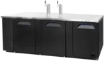 Akita Refrigeration ABD-95 Draft Beer Cooler - Black, Capacity,