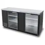 Akita Refrigeration AGBB-69 Refrigerated Back Bar Storage Cabinet,