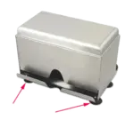 Alegacy Foodservice Products WSD100RF Rubber Feet