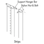 AllPoints 1241220 Strip Curtains