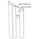 AllPoints 1241223 Strip Curtains