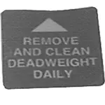 AllPoints Foodservice Parts & Supplies 221552 Pressure Control Decal