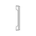 AllPoints Foodservice Parts & Supplies 2781022 Chrome Handle
