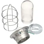 AllPoints 381320 Vaporproof Lighting Fixture with Wire Guard