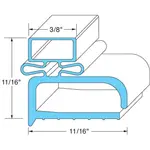 AllPoints Foodservice Parts & Supplies 741472 Magnetic Gasket Kit