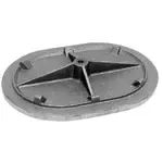 AllPoints Foodservice Parts & Supplies 24-1009 Hand Hole Cover Plate