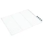 AllPoints Foodservice Parts & Supplies 26-3349 22-3/8" x 17-1/2" Wire Epoxy Coated Refrigerator / Freezer Shelf