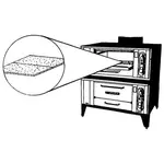 AllPoints Foodservice Parts & Supplies 28-1141 Oven Deck