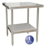 AllPoints Foodservice Parts & Supplies
2801780 Work Table,

Stainless Steel Top
with 
and 
- 00"W x 00"D