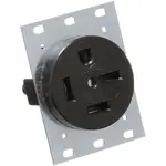 AllPoints Foodservice Parts & Supplies 38-1281 Single Receptacle