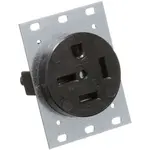 AllPoints Foodservice Parts & Supplies 38-1282 Single Receptacle