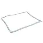 AllPoints Foodservice Parts & Supplies 74-1044 23-1/8" x 29-1/8" Magnetic Gray Refrigerator Door Gasket