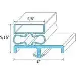 AllPoints Foodservice Parts & Supplies 74-1294 Door Gasket
