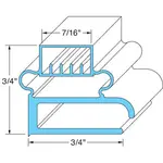 AllPoints Foodservice Parts & Supplies 741014




Refrigerator Door Gasket