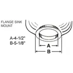 AllPoints Foodservice Parts & Supplies 76-1019 Mounting Adapter