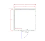 American Panel Corporation 10X10F-I Walk-In Freezer