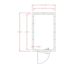 American Panel Corporation 6X10F-I Walk-In Freezer