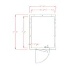 American Panel Corporation 6X8F-I Walk-In Freezer