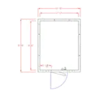 American Panel Corporation 8X10F-I Walk-In Freezer