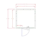 American Panel Corporation 8X8F-I Walk-In Freezer