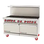 American Range
AR-12G-8B
Restaurant Gas Range, 60" W
with 

and 
-