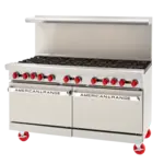 American Range AR-24G-6B
Restaurant Gas Range, 60" W
with 

and 
-