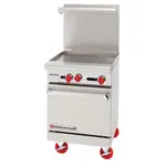 American Range
AR-24G
Restaurant Gas Range, 24" W
with 

and 
-
