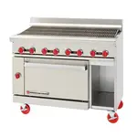 American Range
AR-2RB-SB
Restaurant Gas Range, 24" W
with 

and 
-
