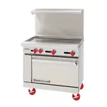 American Range
AR-36G
Restaurant Gas Range,
with 

and 
-