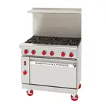 American Range ARGF-24G-2B
Restaurant Gas Range,
with 

and 
-