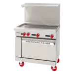 American Range
ARGF-36G
Restaurant Gas Range,
with 
and 
-
