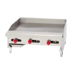American Range ARMG-60

 600'' 
Countertop Gas Griddle
with Controls
-