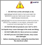 AMPTO TI25 Commercial Blender