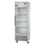 Arctic Air Arctic Air AGR23 27'' 23 cu. ft. Bottom Mounted 1 Section Glass Door Reach-In Refrigerator