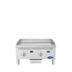 Atosa ATG-2424-C 26'' Countertop Gas Griddle with Controls -