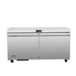 Atosa AUF27SD-GR 27.50'' SectionUndercounter Freezer withand Compressor