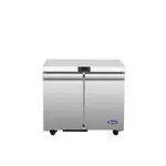 Atosa AUF48SD-GR 36.37'' SectionUndercounter Freezer withand Compressor