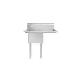 Atosa SS1818D11R18 Commercial Sink,(1) One Compartment, Constructionwith and - " W