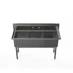 Atosa
SS1818D31D18
Commercial Sink,
(3) Three Compartment,

 Construction
with 
and 
- " W