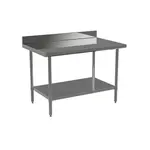 Atosa
ST3048ECB4 Work Table,

Stainless Steel Top
with 
and 
- 480"W x 300"D