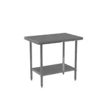 Atosa
ST3636EC Work Table,

Stainless Steel Top
with 
and 
- "W x "D