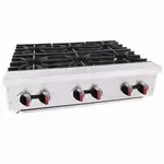 BakeMAX BAFA6M-36 Burner Countertop Gas Hotplate / Range with Controls -