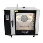 BakeMAX BATCO6G Full Size Natural Gas Combi Oven with Touchscreen Controls -