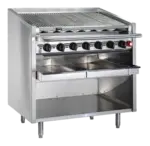 Bakers Pride F-24RS Charbroiler, Gas, Floor Model