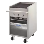 Bakers Pride F-24RS-R Charbroiler, Gas, Floor Model