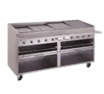 Bakers Pride F-72RS-R Charbroiler, Gas, Floor Model